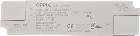 Opple Led-Strip Driver 24V-36W