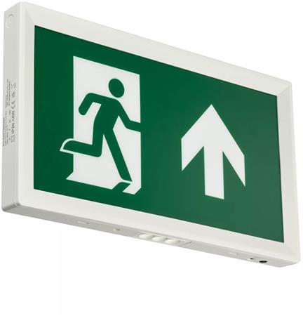 Philips Em155C Slim Wl Exit Sign M3 Elp Up Wh