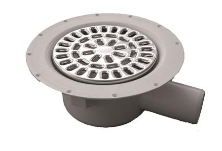 Purus Gulvafløb Vinyl 50 Mm Vandret