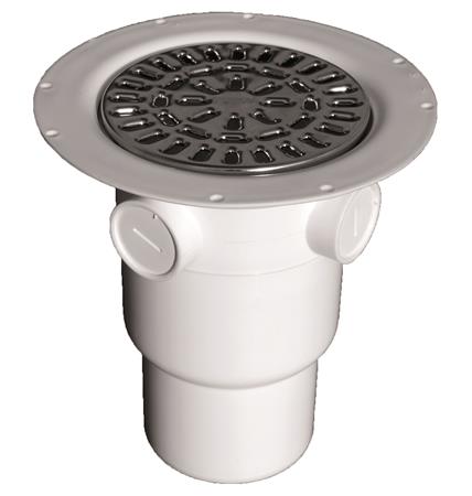 Purus Gulvafløb Vinyl 75/110 Mm Lodret Studs