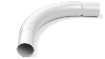 Dietzel Bøjning Halogenfri 20Mm 90Gr. Hfsb Hvid