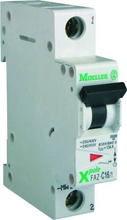 Eaton Automatsikring C6A 1P 10Ka 1M