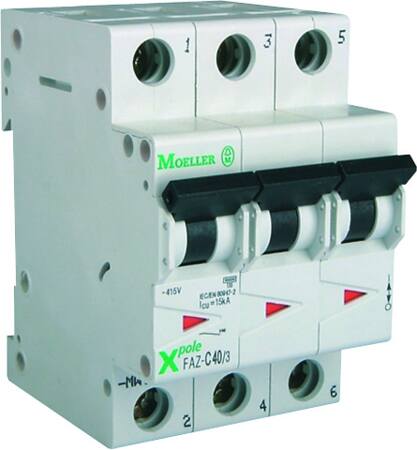 Eaton Automatsikring C20A 3P 10Ka 3M