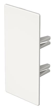 Obo Wdk Endestykke 60X130 Mm Hvid Ral 9010