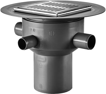 Purus Afløbsskål Ø110 Mm Lodret Smøremembran