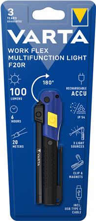 Solar Plus Lygte Work Flex Multifunction Light F20R