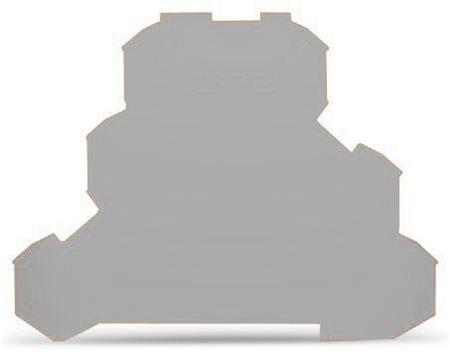 Wago Etage 3- Ende-/Mellempl Grå