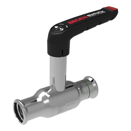 Broen Fullflow Kuglehane Rf 22X22Mm Høj