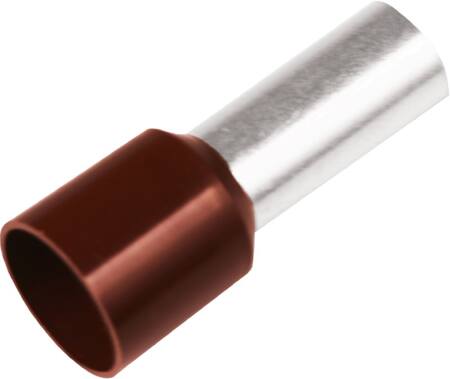 Elpress Terminalrør 25,0/22/35 Brun - 50 Stk.