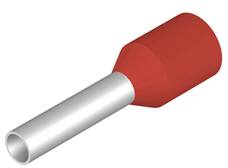 Weidmüller Terminalrør Rød 1,5/8/10/14 Rækker - 500 Stk.