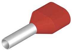 Weidmüller Terminalrør Rød 2X1,5/8,2/11/16 - 100 Stk.