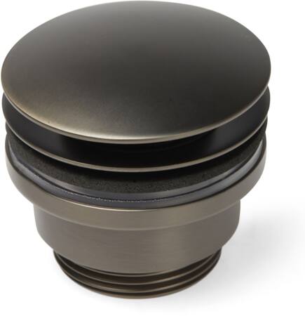 Blue Label Pop Up Bundventil Gun Metal 1 1/4"