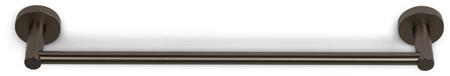 Blue Label Enkelt Håndklædestang 45 Cm Gun Metal