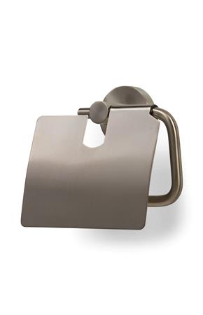 Blue Label Toiletrulleholder M/Låg Børstet Nikkel