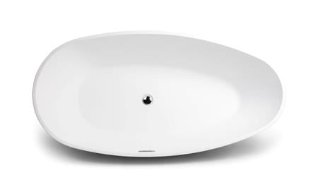 Blue Label Fritstående Badekar 1800X900Mm Mat Hvid