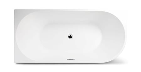 Blue Label Badekar Back To Wall 1700 Mm Venstre Mh