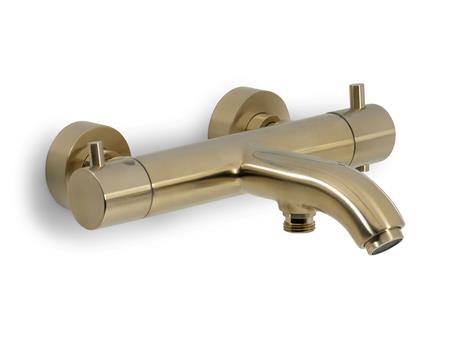 Blue Label Kar & Brus Termostatarmatur Børstet Guld