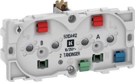 Lauritz Knudsen Fuga Dob Stik 2 Tnd 2P+J 2M Ua