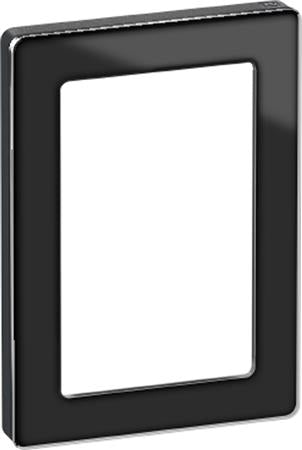 Lauritz Knudsen Fuga Pure Ramme Glas 1,5M Sort