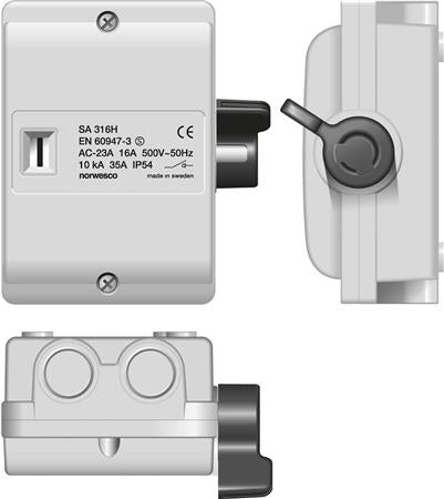 Solar Plus Rep.Adsk.16Ah/M20 3P+N+H+J