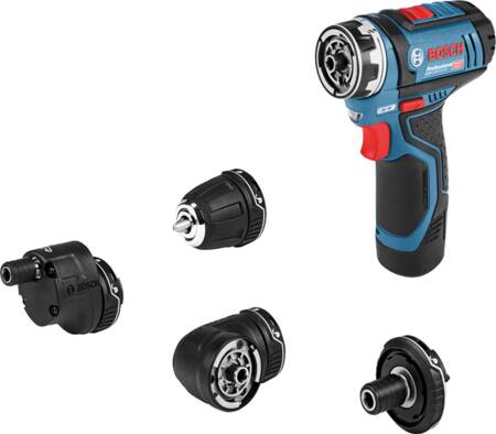 Bosch Akku Skruemaskin Gsr12V-15Fc 2X2,0 4Xbor