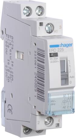 Hager Kontaktor 25A 2 Sl. 24V 1M