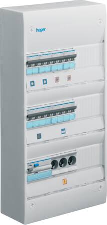 Hager Gruppetavle Gamma 3R 39M Db.Iso