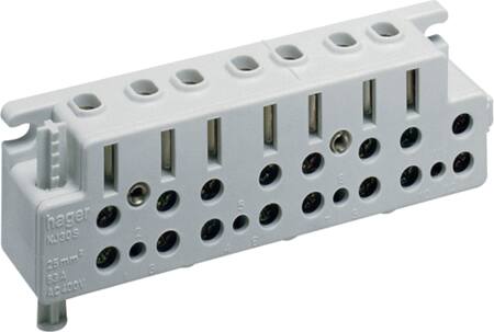 Hager Målerklemrække For Stikben 4