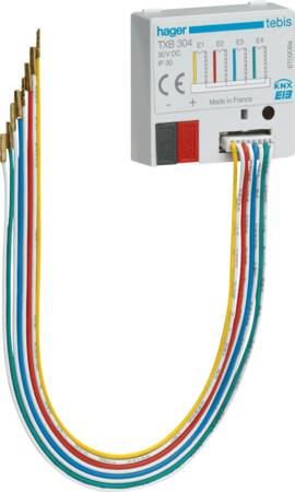 Hager Knx Indg. Modul 4-Kanal F.Indb.