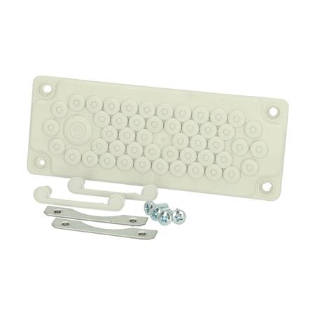 Fibox Membran Flange Sæt Fmf 50, 216 X 84 Mm