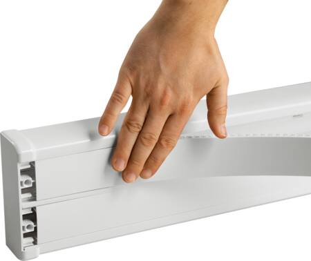 Legrand Endestykke 50X130 Hvid