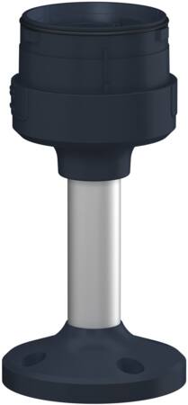 Schneider Electric Lystårn  Xvu Ø60 Fod Med 100Mm Rør Sort