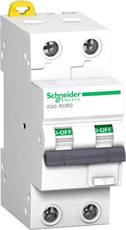 Schneider Electric Kombiafbr. 16A 300Ma C 2P 2M