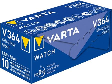 Varta Batteri V364 Sr60 1,55V 20Mah