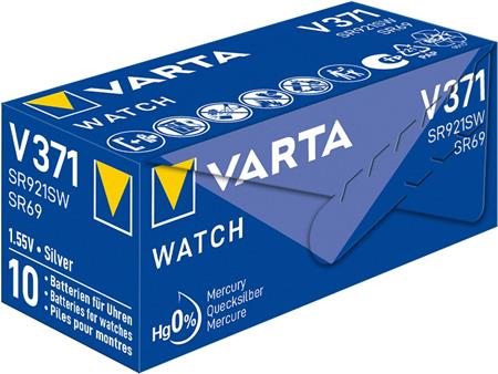 Varta Batteri V371 Sr69 1,55V 44Mah