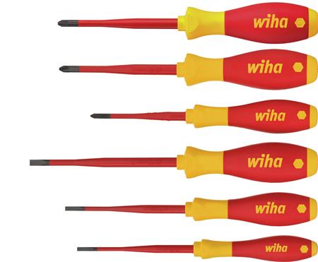 Wiha Skruetrækkersæt 6 Dele Lk/Ph/Sl-Pz 1000V