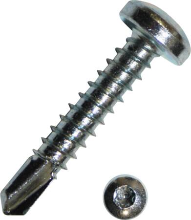 Dresselhaus Pladeskrue 4,8X25Mm Torx25 Med Borespids - 100 Stk.