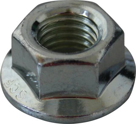 Dresselhaus Flangemøtrik M10 Din 6923 Elfz - 100 Stk.