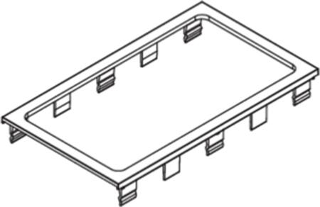 Obo Signa Base Ramme Opus, 2 Modul