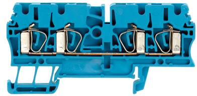 Weidmüller Gennnemgangsklem. Zdu2,5/4An Bl