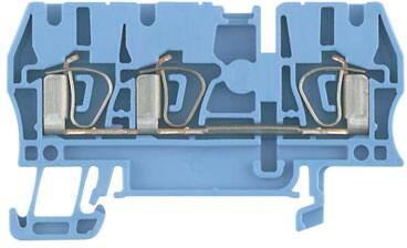 Weidmüller Gennnemgangsklem. Zdu2,5/3An Bl