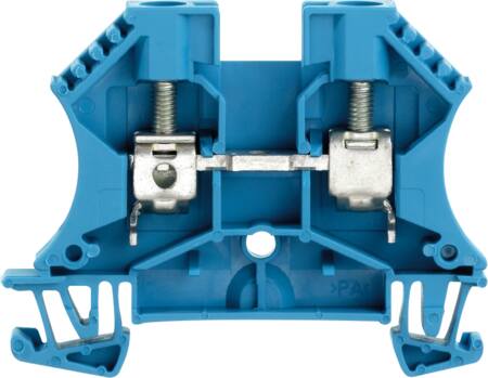 Weidmüller Gennemgangsklemme   Wdu6    Blå
