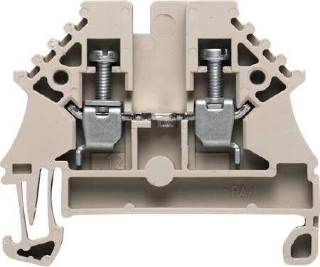 Weidmüller Gennemgangsklemme   Wdu2,5N