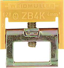 Weidmüller Spændebøjle Gul/Grø. Zb4K 47536