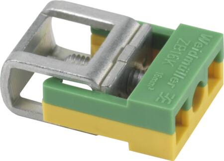 Weidmüller Spændebøjle Gul/Grø.Zb16K 50286