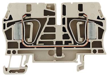 Weidmüller Gennemgangskl. Zdu 6     160862