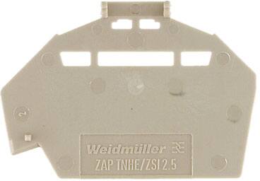 Weidmüller Endeplade   Zap Tnhe/Zsi 161084