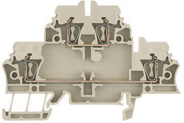 Weidmüller Dobbeltklemme Zdk2,5/1,5 167430