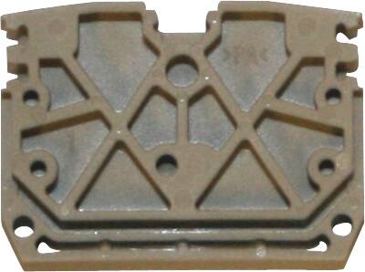 Weidmüller Endeplade Beige Zap Zdub