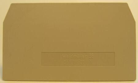 Weidmüller Endeplade Zap/Tw Zdu10    17486